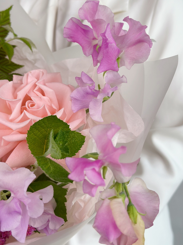 НЕЖНЫЙ БУКЕТ С ГОРТЕНЗИЕЙ И РОЗОЙ НЕЖНЫЙ БУКЕТ С ГОРТЕНЗИЕЙ И РОЗОЙ